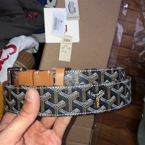 goyard fake belt|goyard belt luxury.